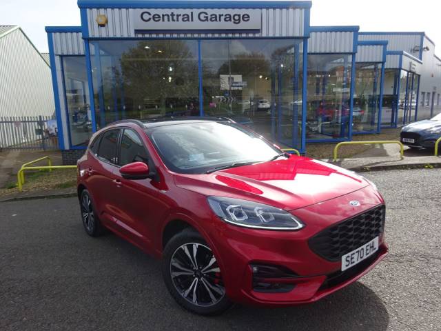 Ford Kuga 2.0 EcoBlue 190 ST-Line X Edition 5dr Auto AWD Hatchback Diesel Lucid Red Metallic